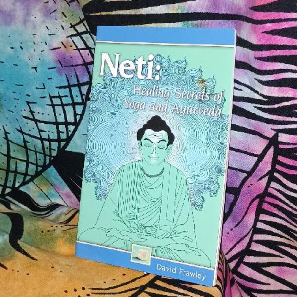 ❤️4 for $20 Neti: Healing Secrets of Yoga and Ayurveda Book Nasal Flush Pot DIY